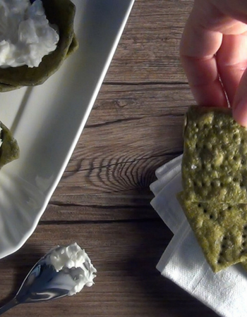 Sfogliatine di spinaci senza lievito