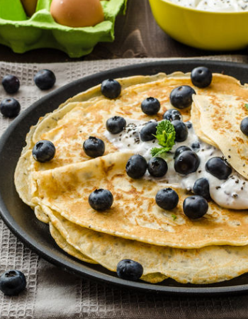 Crepes trofo senza glutine